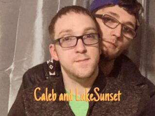 Caleb_and_LukeSunset